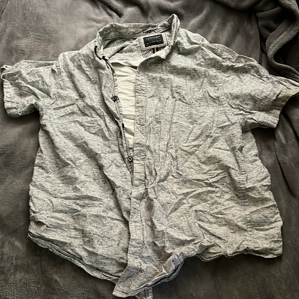 Cactus Man mens button up collared shirt; mens size Large; never worn